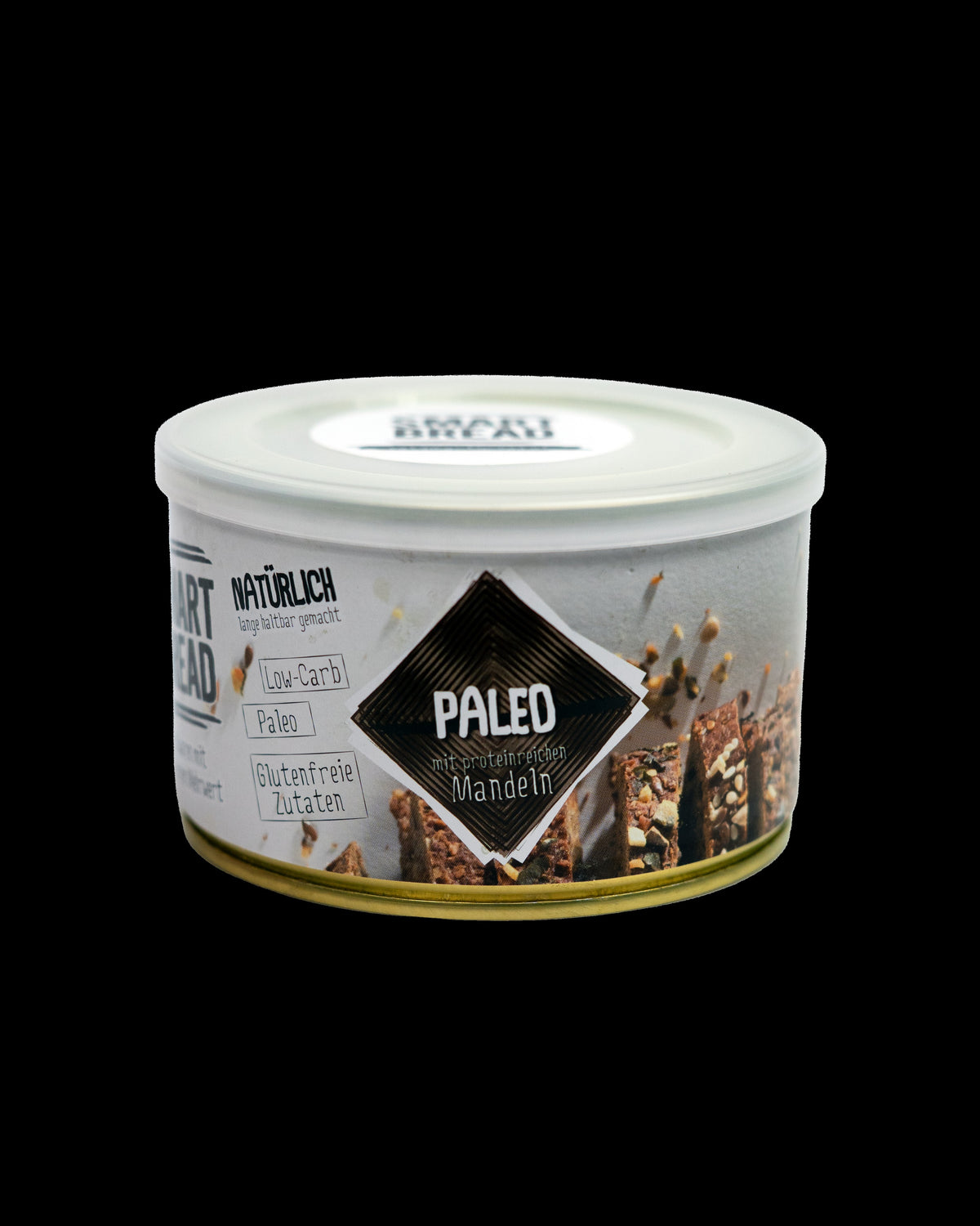 SmartBread Paleo Mandel 250g – länger haltbar in der Dose